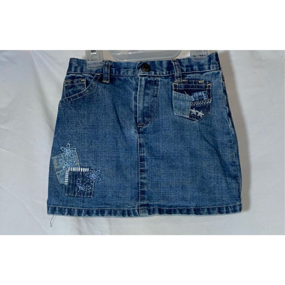 Old navy toddler denim skirt
